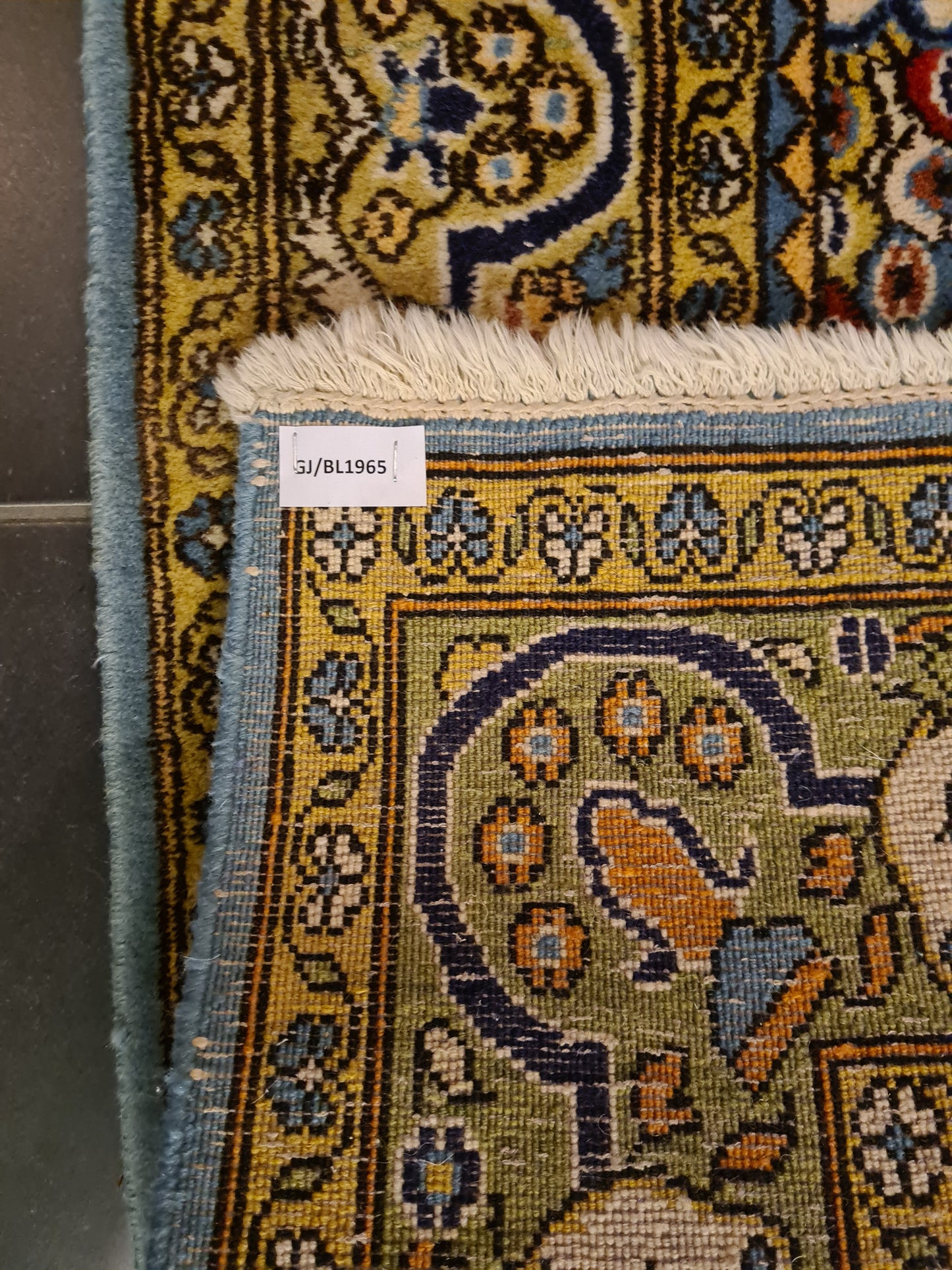 Perserteppich Orientteppich Handgeknüpfter Teppich Ghoum 160x110cm