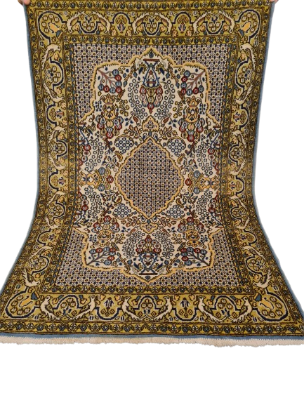 Perserteppich Orientteppich Handgeknüpfter Teppich Ghoum 160x110cm