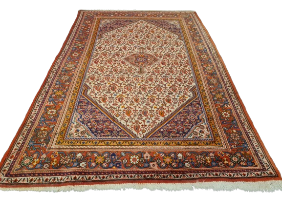 Perserteppich Orientteppich Handgeknüpfter Teppich Sarough 170x110cm