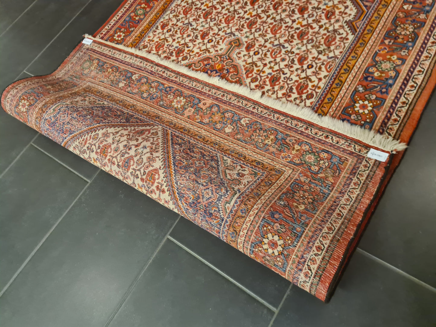 Perserteppich Orientteppich Handgeknüpfter Teppich Sarough 170x110cm