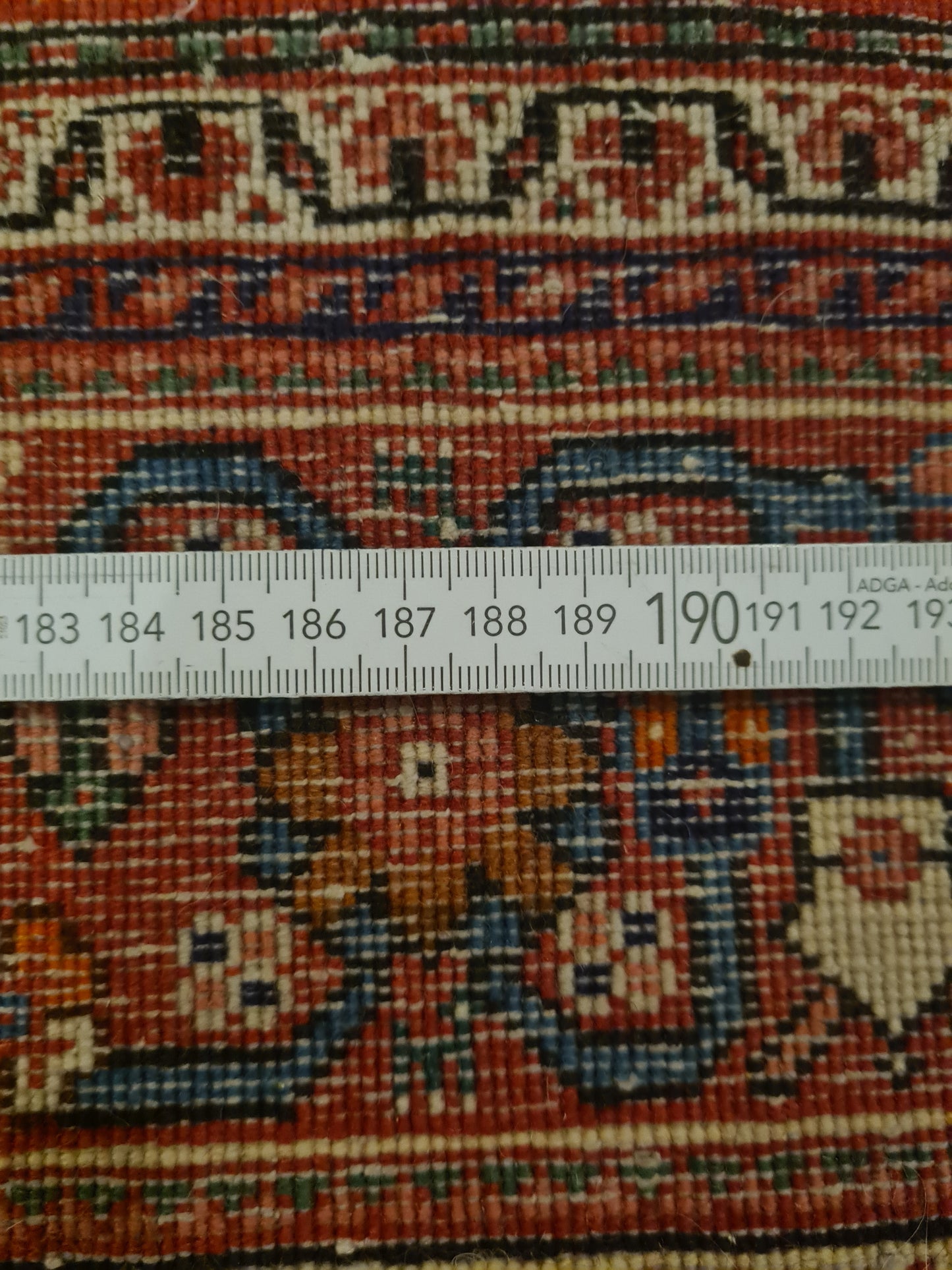 Perserteppich Orientteppich Handgeknüpfter Teppich Sarough 170x110cm