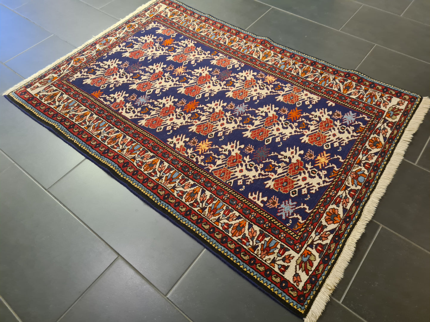 Orientteppich Perserteppich Handgeknüpfter Teppich Bachtiar 155x105cm