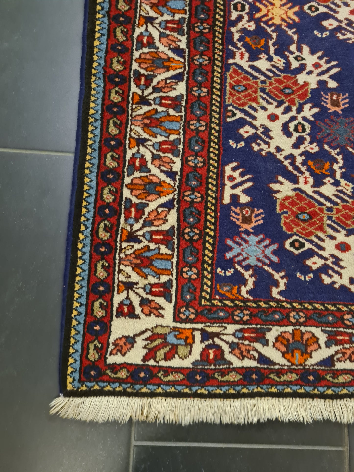 Orientteppich Perserteppich Handgeknüpfter Teppich Bachtiar 155x105cm