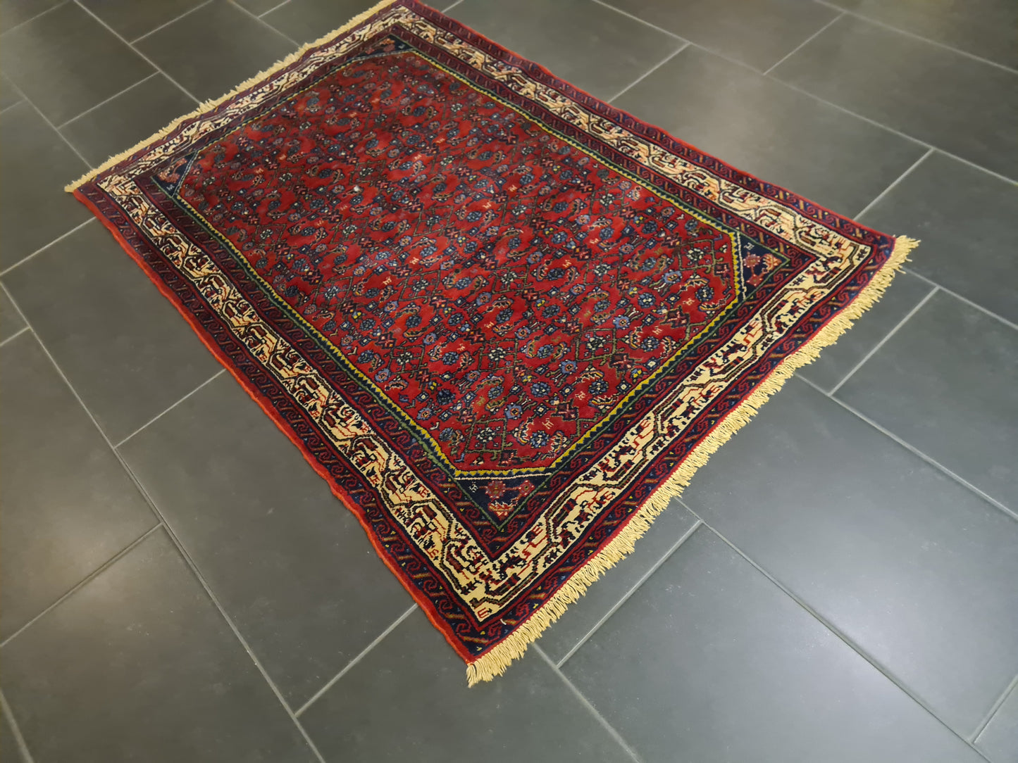 Perserteppich Orientteppich Handgeknüpfter Teppich Malaya 150x105cm