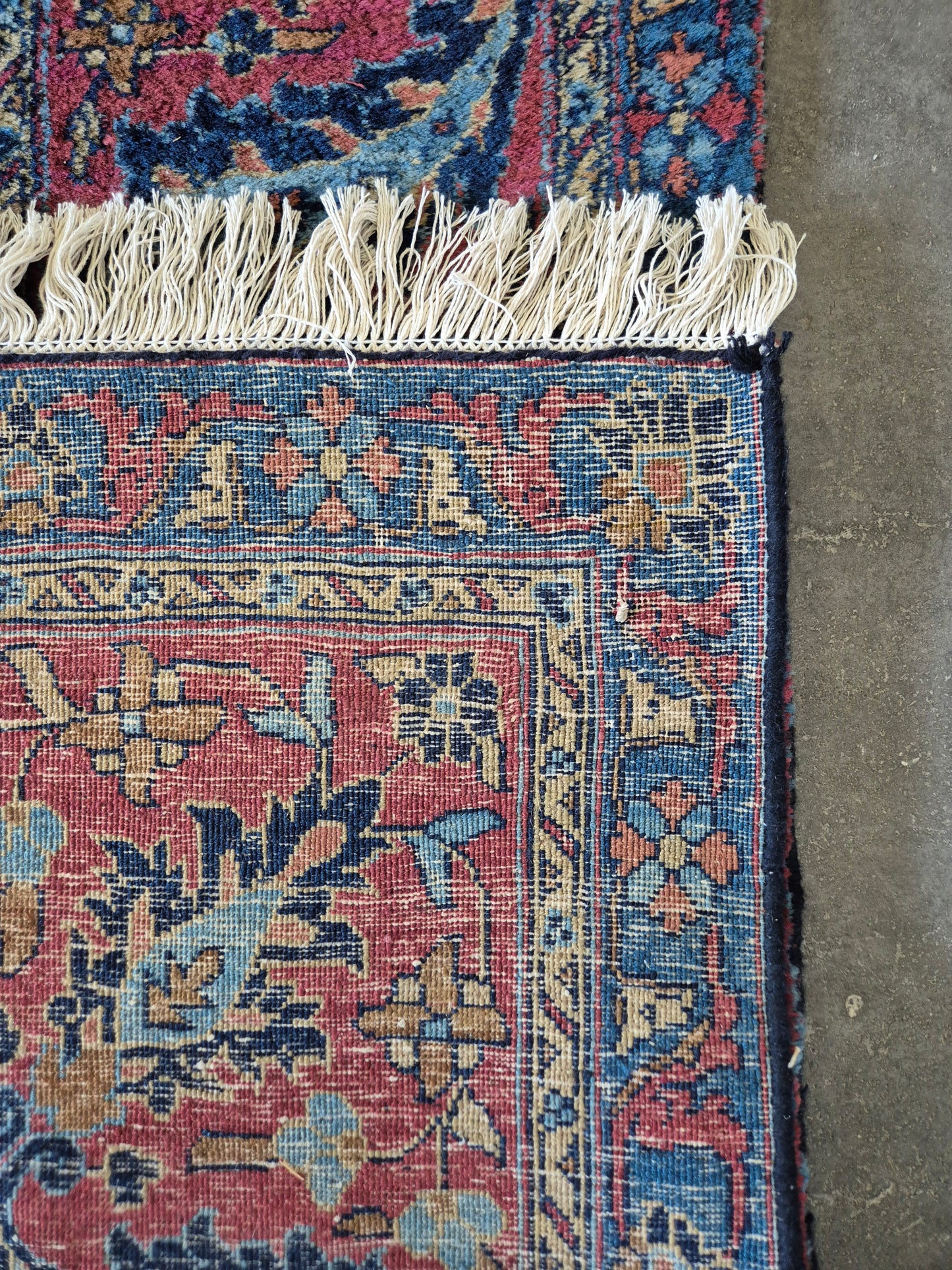 Antiker Handgeknüpfter Perserteppich Fergahan Sarough 675x345cm