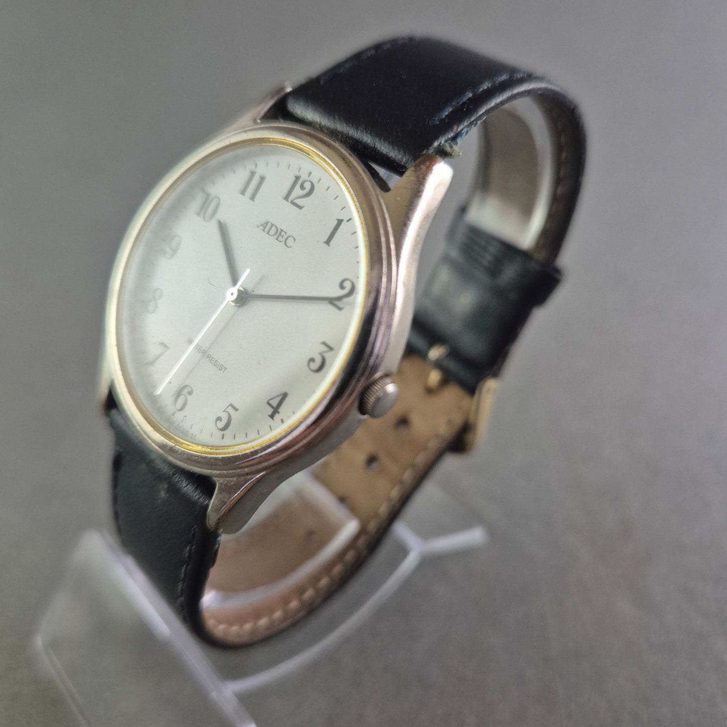 Klassische ADEC Herren Uhr – Schlichtes Design mit Lederarmband