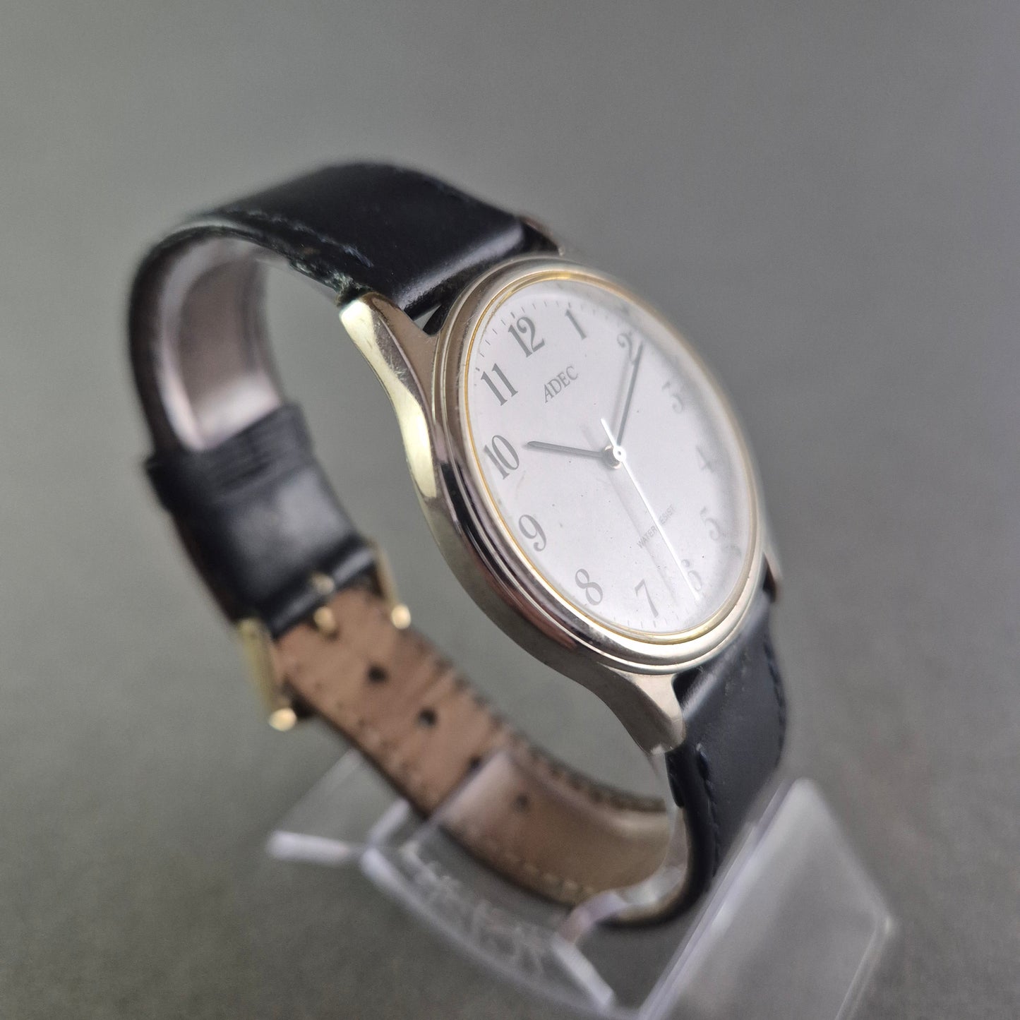 Klassische ADEC Herren Uhr – Schlichtes Design mit Lederarmband