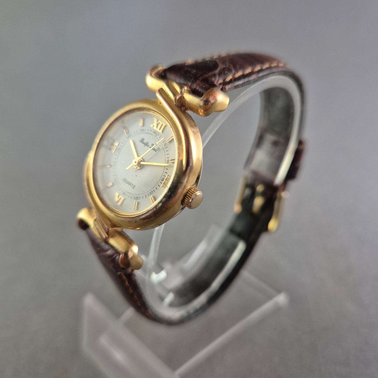 Pacific Time Damen Uhr – Klassisches Design mit römischen Ziffern