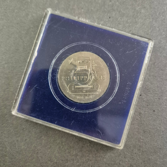 5 Mark DDR Gedenkmünze 1974 – Philipp Reis im Etui