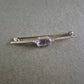 Elegante Vintage-Brosche mit Amethyst – Zeitloser Klassiker