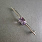 Elegante Vintage-Brosche mit Amethyst – Zeitloser Klassiker