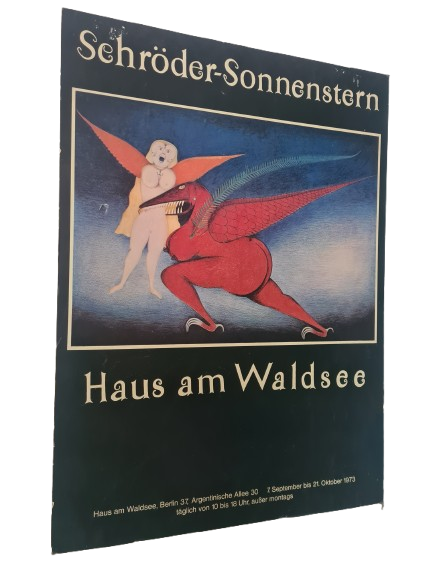 Kunstplakat „Schröder-Sonnenstern – Haus am Waldsee“ 81x60cm