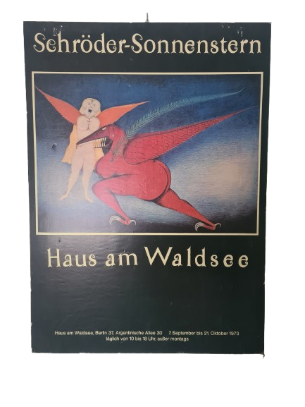 Kunstplakat „Schröder-Sonnenstern – Haus am Waldsee“ 81x60cm