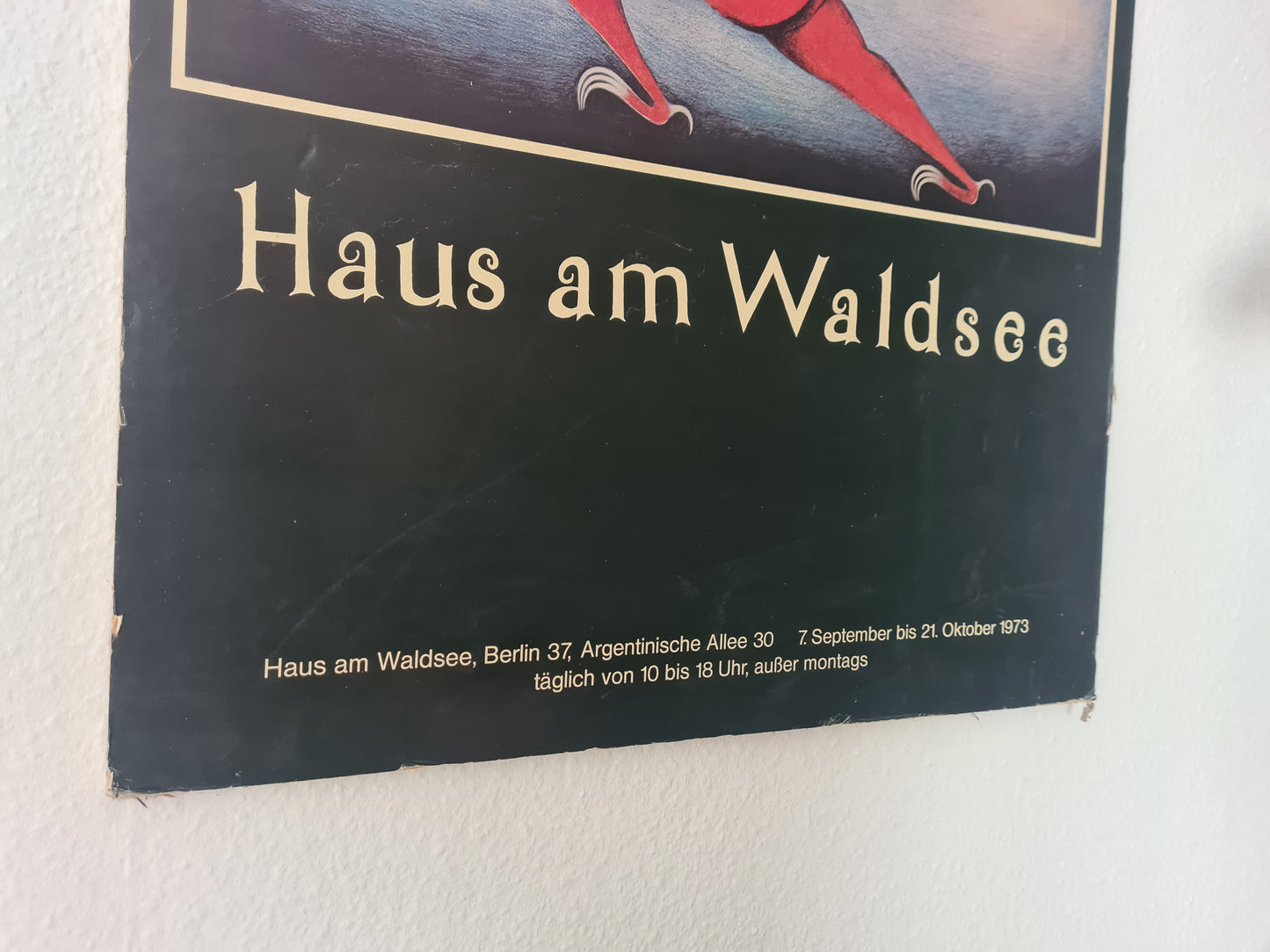 Kunstplakat „Schröder-Sonnenstern – Haus am Waldsee“ 81x60cm