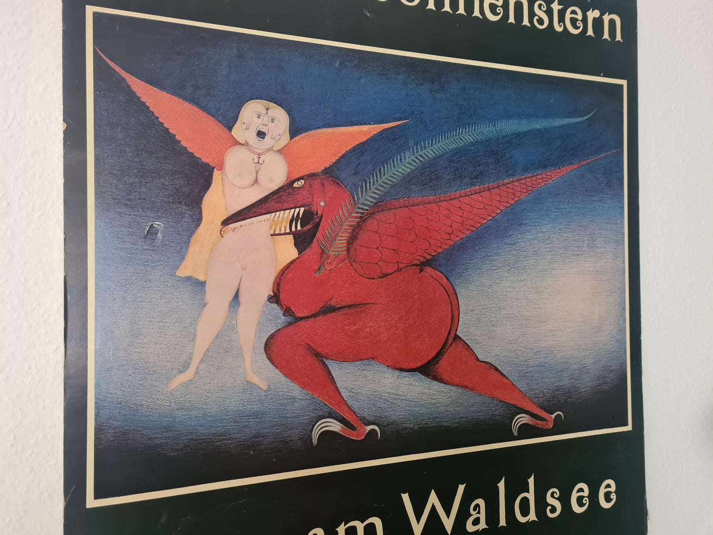 Kunstplakat „Schröder-Sonnenstern – Haus am Waldsee“ 81x60cm