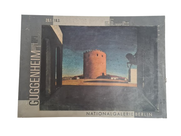 Kunstplakat „Guggenheim – Nationalgalerie Berlin“ 84x60cm