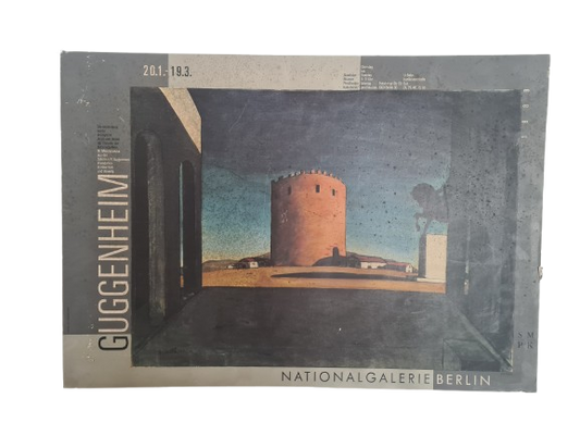Kunstplakat „Guggenheim – Nationalgalerie Berlin“ 84x60cm