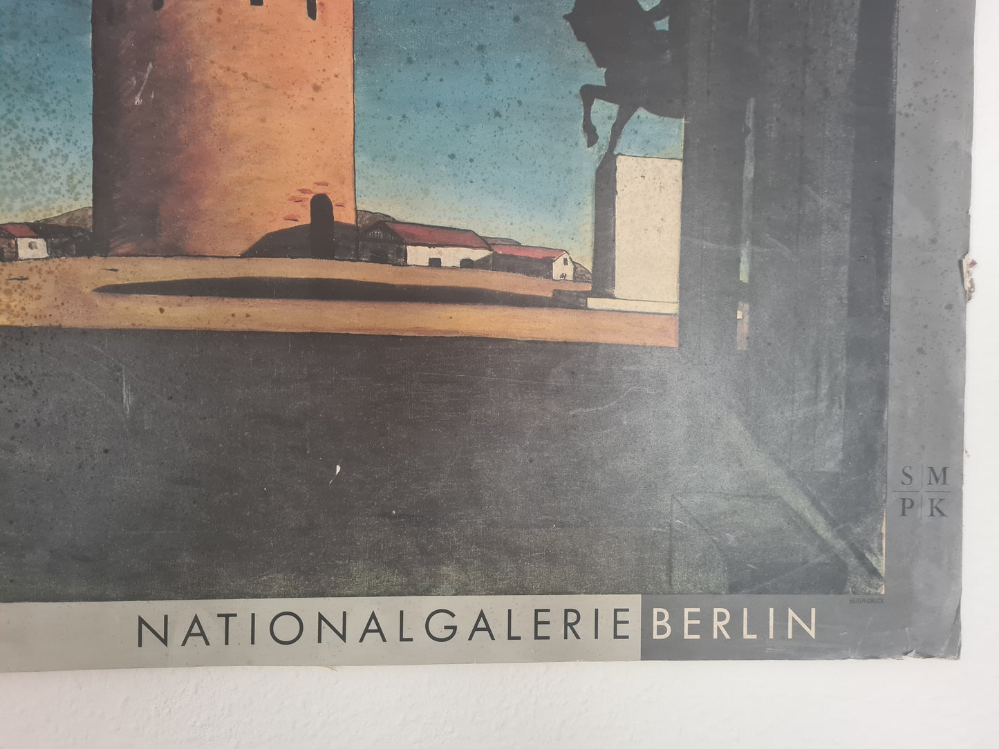 Kunstplakat „Guggenheim – Nationalgalerie Berlin“ 84x60cm