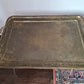 Antiker Tablett Tisch Messing Metall Tisch Orient Serviertisch 85x50cm