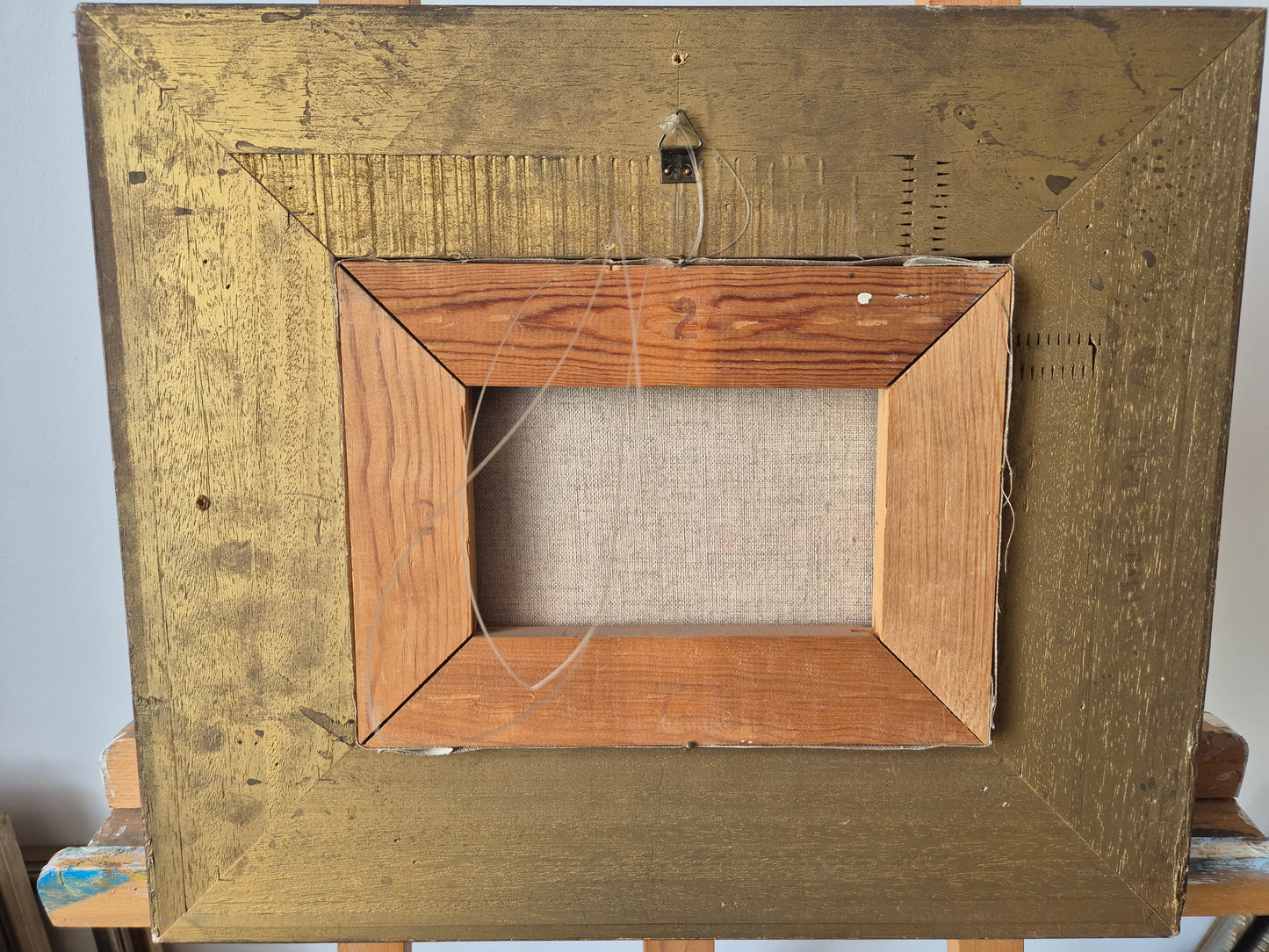 Hamid Mehrnia (geb.1942) Ölgemälde Stillleben Pfirsichen und Weintrauben