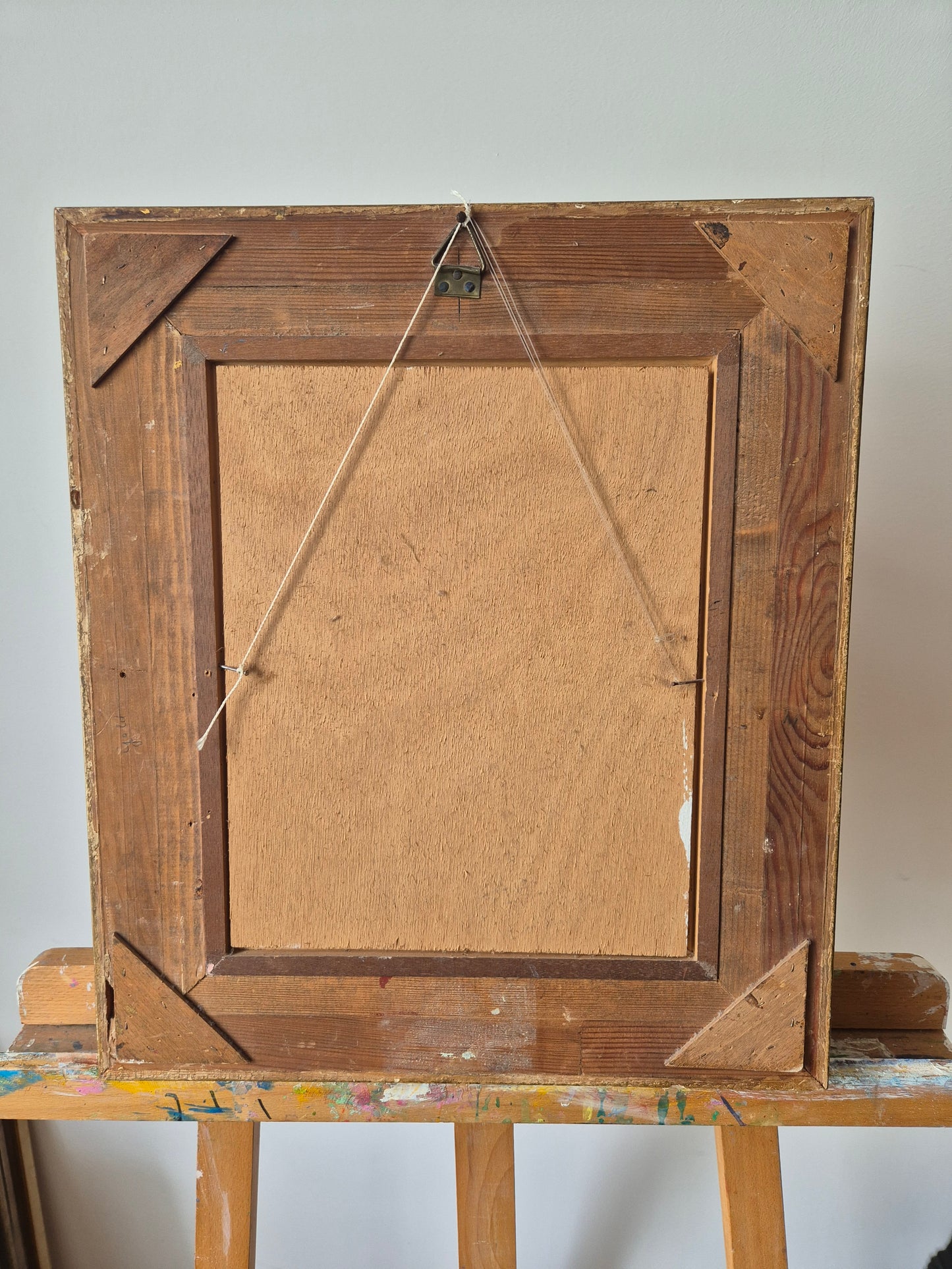 Hamid, Mehrnia (geb. 1942) Ölgemälde Landhaus bei Abenddämmerung 46x40cm