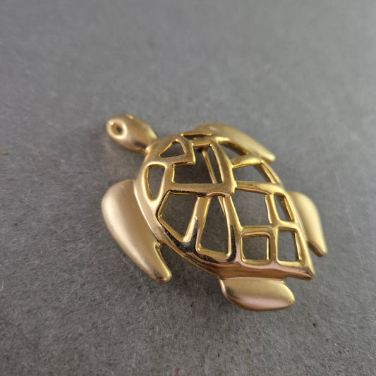 Deko-Brosche in Schildkrötenform – Stilvoller Vintage-Look