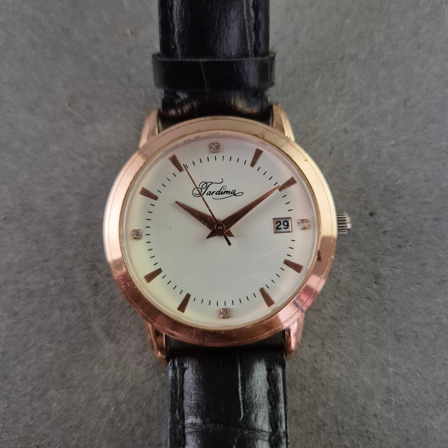 Tardima Herrenarmbanduhr – Klassischer Stil mit Datumsanzeige