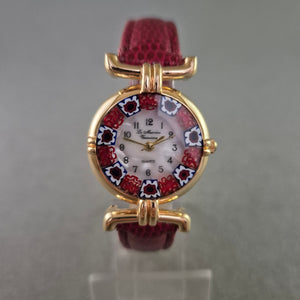 Murano Damenarmbanduhr mit Glasdekor – Italienisches Designhighlight