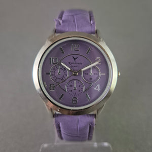 Lila Damenarmbanduhr von Romtimes – Trendiger Look mit Quarzwerk