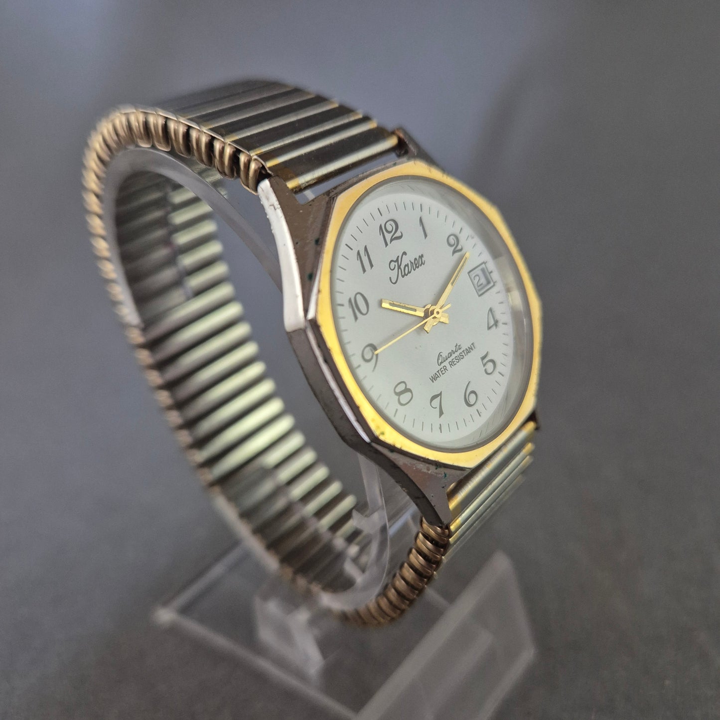 Karex Herrenarmbanduhr – Klassisches Design mit Flexband und Datumsanzeige