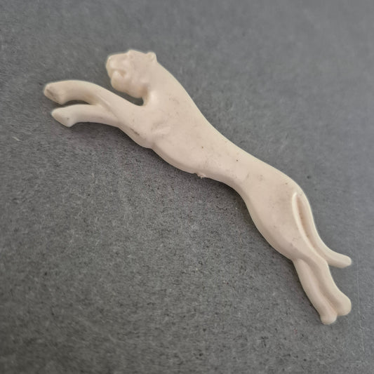 Vintage Brosche „Springender Panther“ – Tierische Eleganz im Retro-Stil