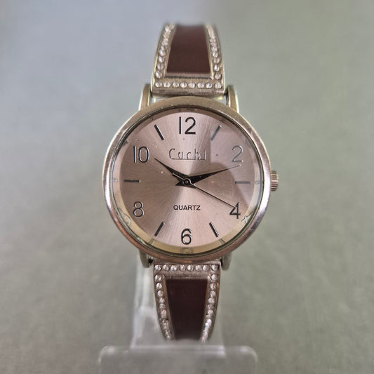 Elegante Cachi Damenarmbanduhr – Klassisches Design mit Kristallbesatz