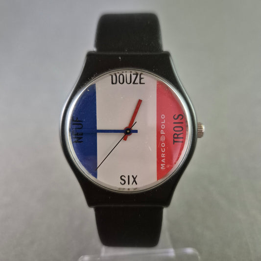 Marco Polo Armbanduhr mit Frankreich-Design – Made in France