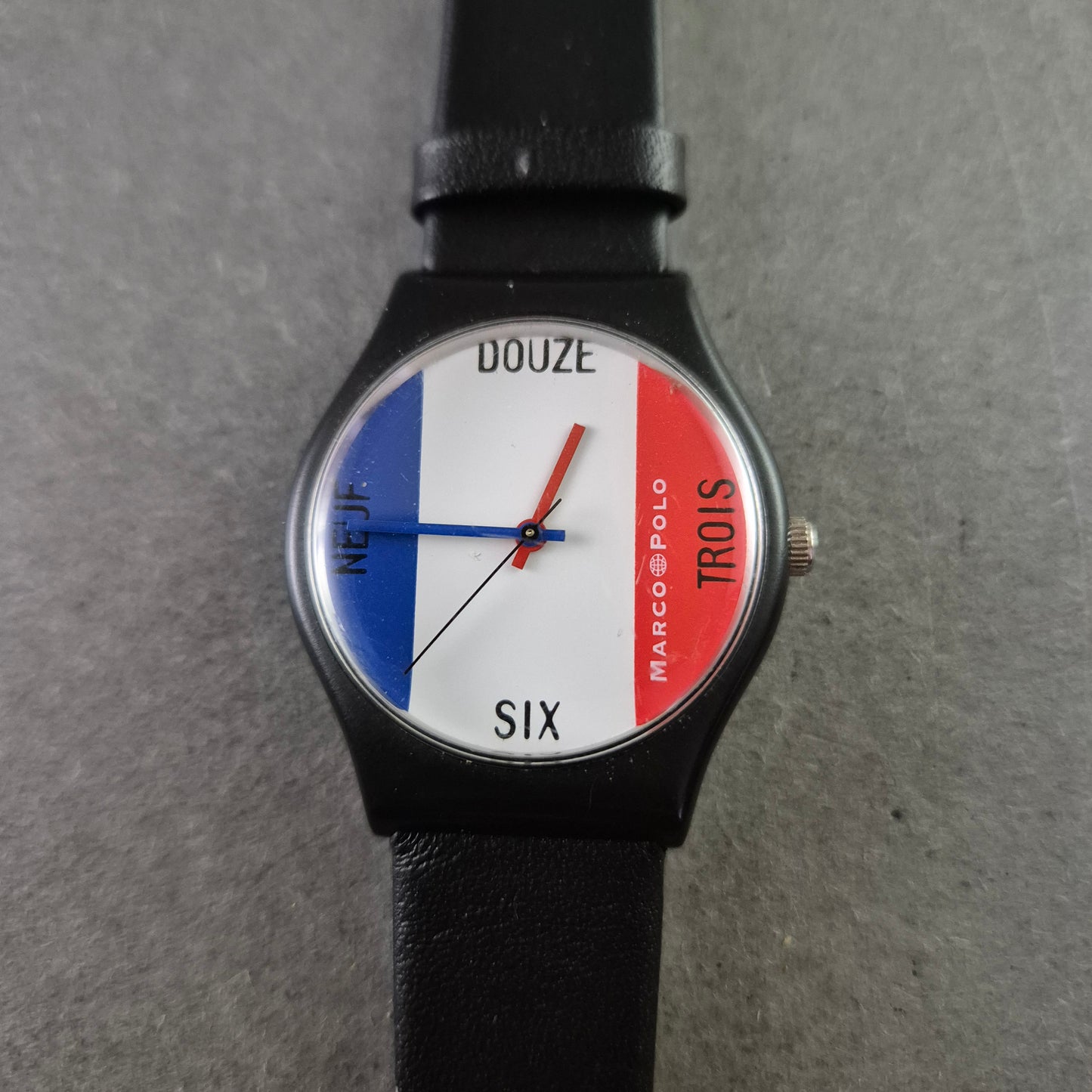 Marco Polo Armbanduhr mit Frankreich-Design – Made in France