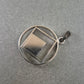 Vintage Anhänger Abstrakt – Geometrisches Design & Emaille