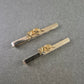 Vintage Krawattenklammern Set – Zwei Designs Gold/Silber