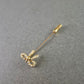 Kleine Vintage Schleifen Stecknadel Gold – Chic
