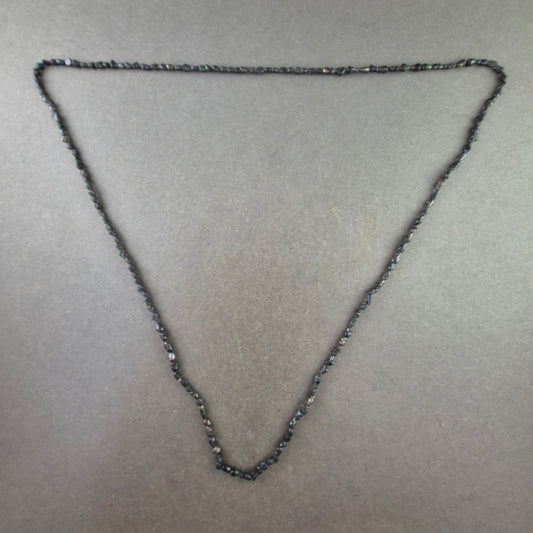 Schwarze Hämatit Halskette – Dezente Eleganz mit natürlichem Glanz