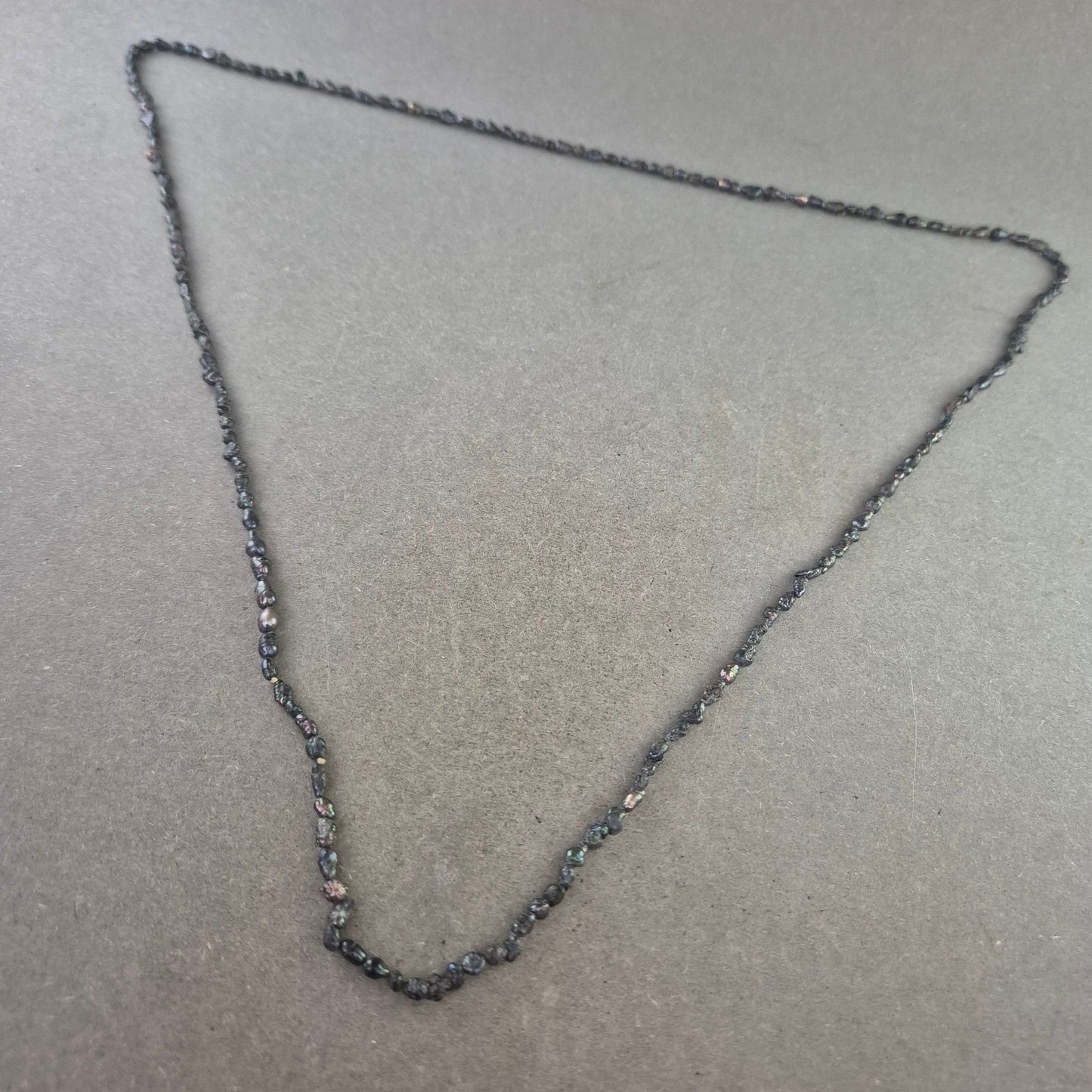 Schwarze Hämatit Halskette – Dezente Eleganz mit natürlichem Glanz