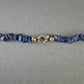 Elegante Kette aus Lapislazuli-Splittern – Ausdrucksstark in Tiefblau
