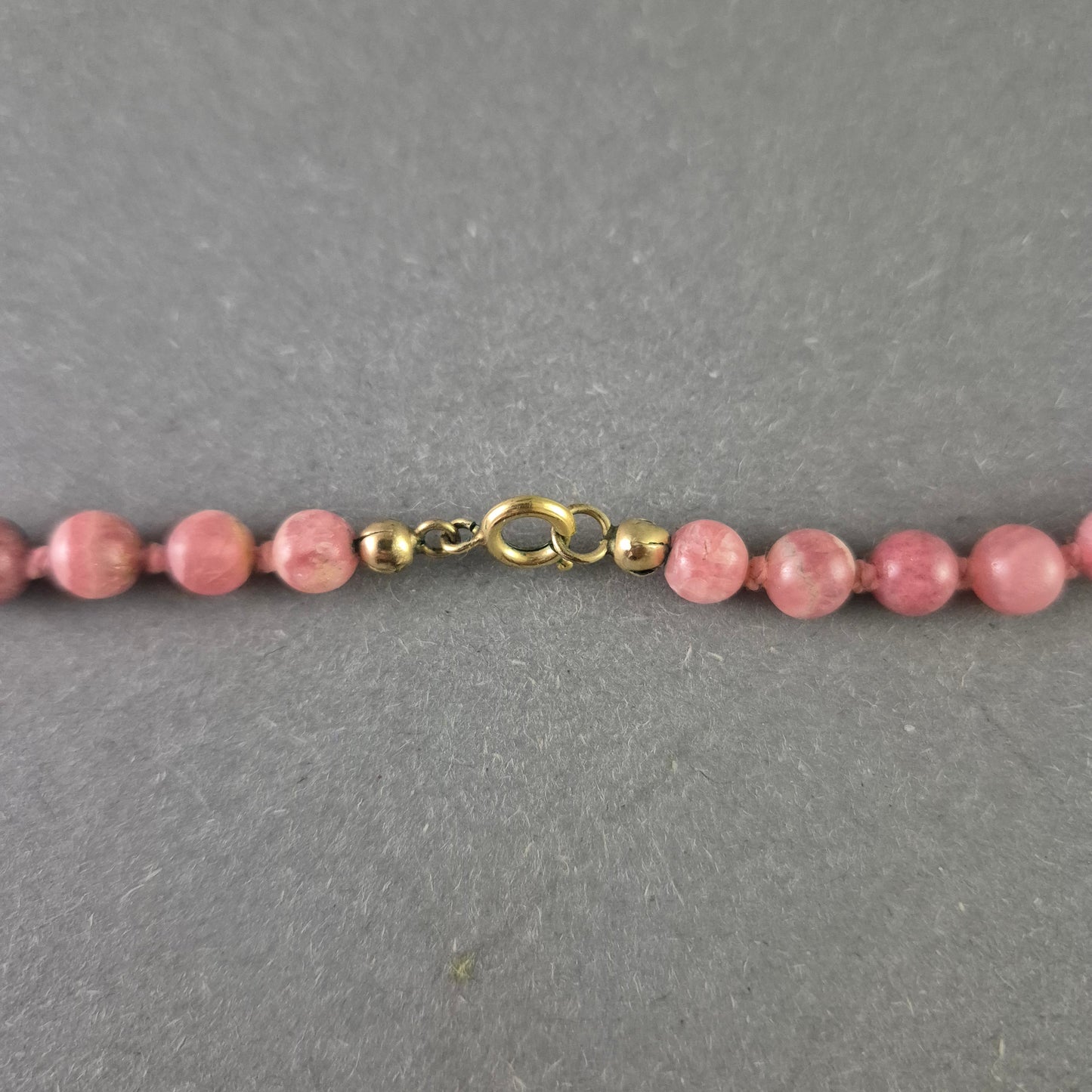 Rhodochrosit Halskette – Sanfte Eleganz in zartem Rosa