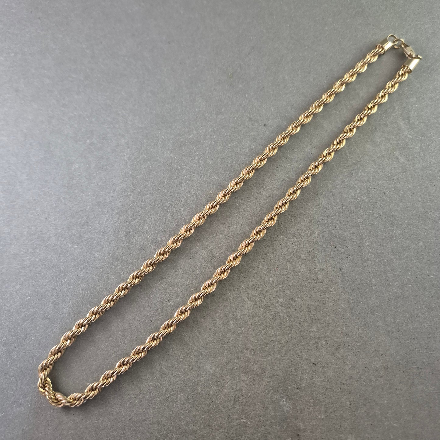 Klassische Herren Halskette in Seilkette Optik