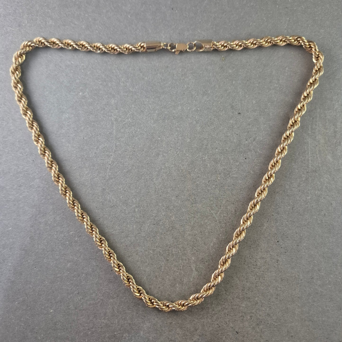 Klassische Herren Halskette in Seilkette Optik