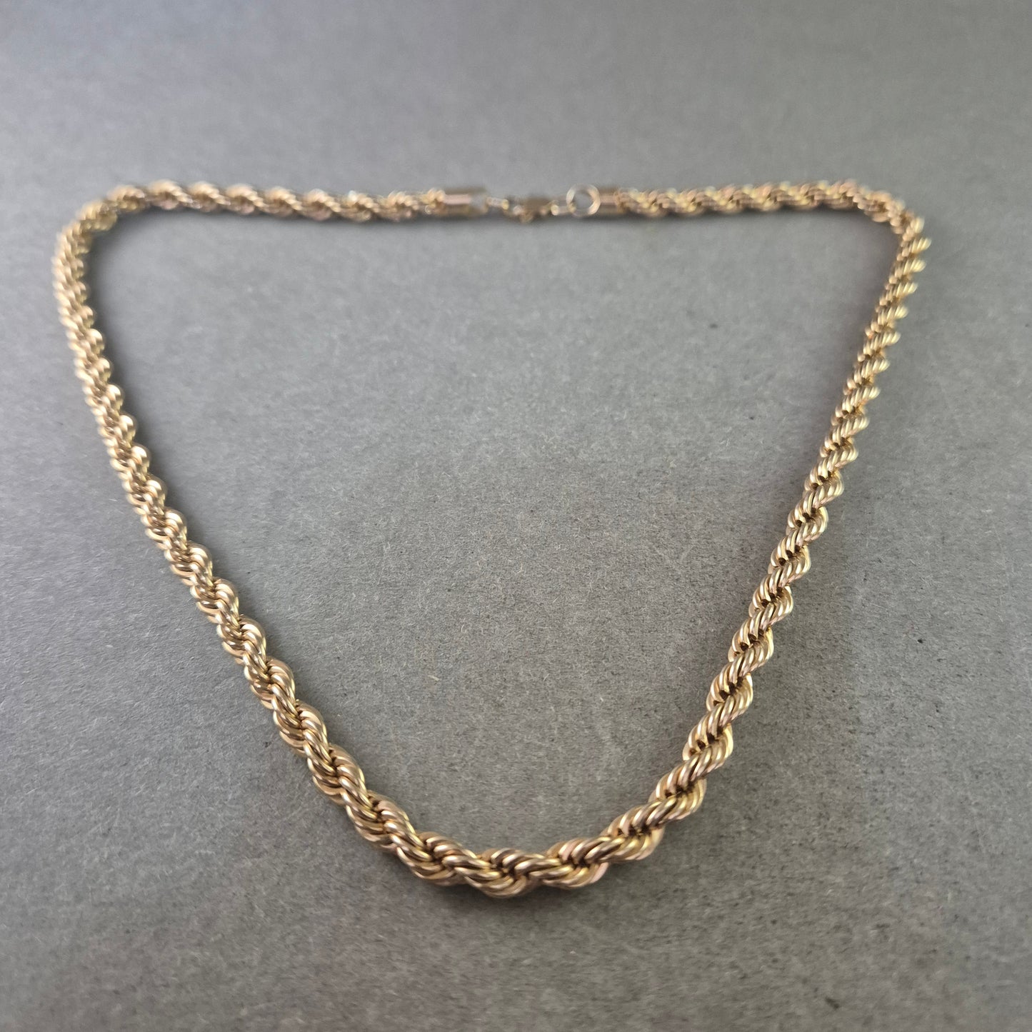 Klassische Herren Halskette in Seilkette Optik