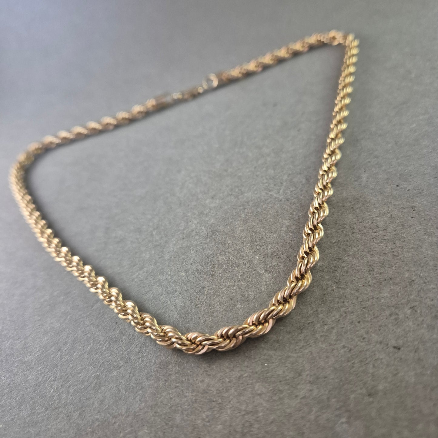 Klassische Herren Halskette in Seilkette Optik