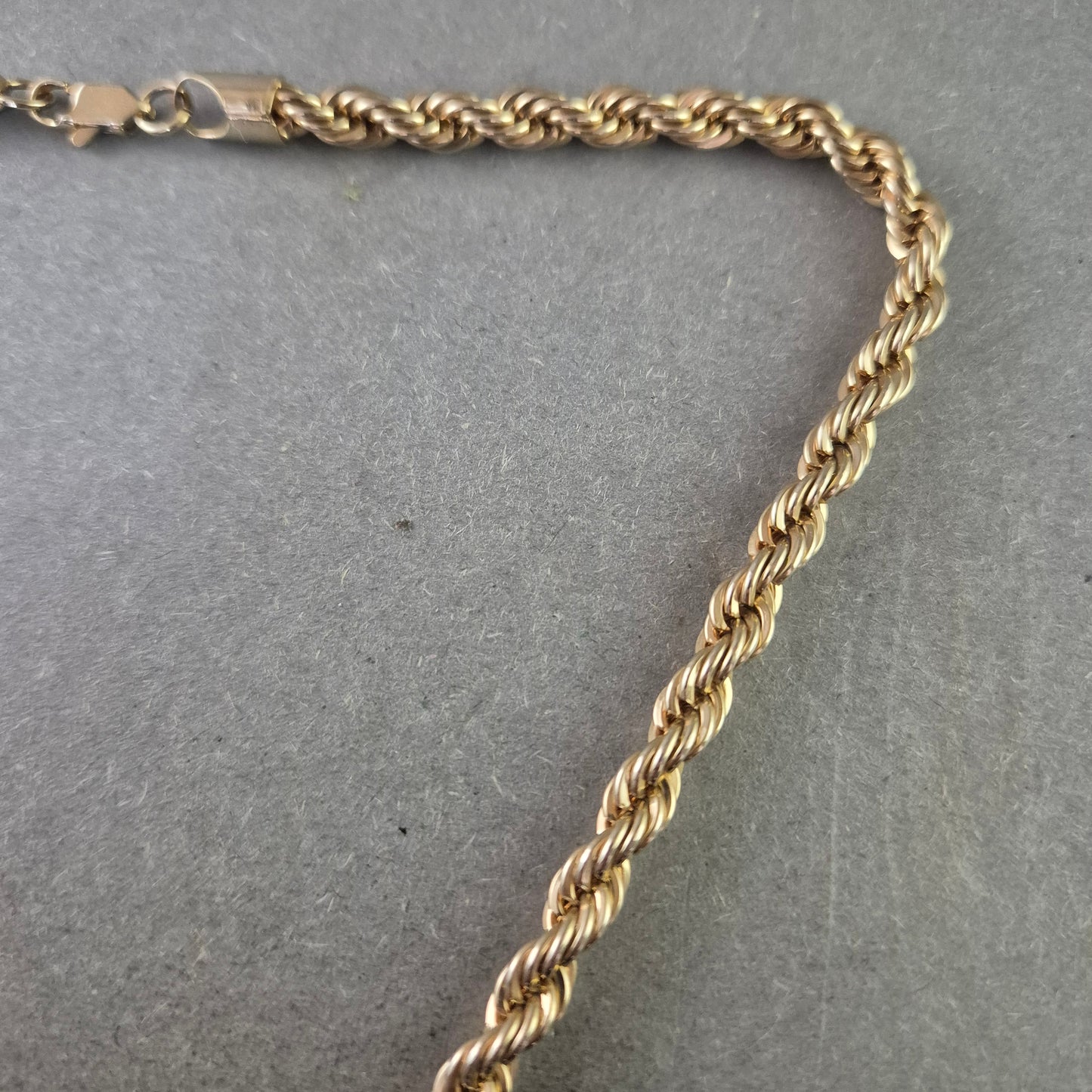 Klassische Herren Halskette in Seilkette Optik