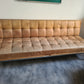 JOHANNES SPALT Wittmann Daybed Sofa Leder Mid Century 200x105cm