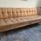 JOHANNES SPALT Wittmann Daybed Sofa Leder Mid Century 200x105cm