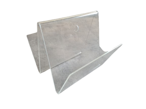 Acrylglas Zeitungshalter Ständer Mid Century Plexiglas 30cm