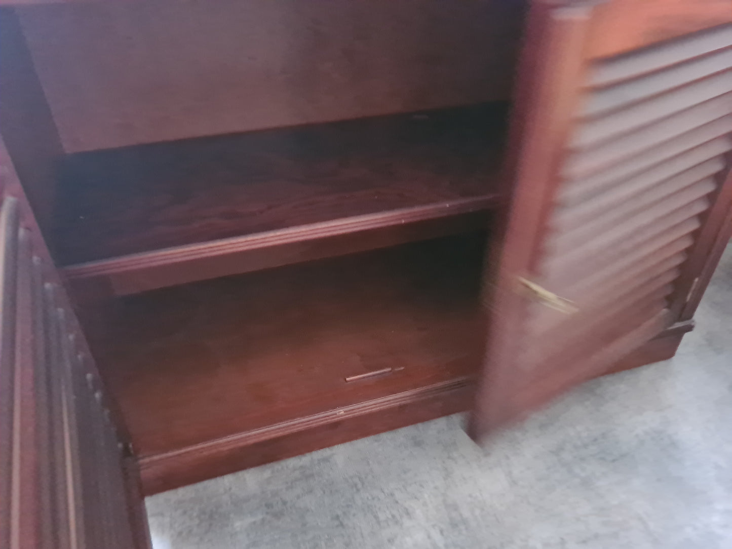 Marine Schrank Schiffsmöbel Sekretär Old Navy Bullauge Messing130cm